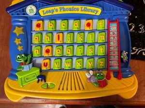 2003 Leap Frog Leap's Phonics Library Learning Toy 7-Activities & 3-Stars Light - Picture 1 of 2