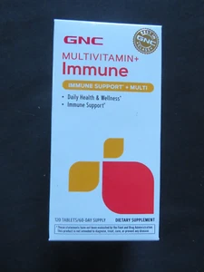 GNC Multivitamin + Immune Immune Support + Multi 120 Tablets ! - Picture 1 of 3