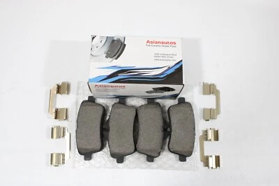 Pastillas de freno traseras de cerámica Asianautos con hardware para Mercedes Benz GLE43 AMG 17-19 Foto 1 de 3