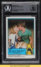 1983 Jaws 3-D Bess Armstrong Dennis Quaid #11 BAS Certified BGS Encased READ 3c7