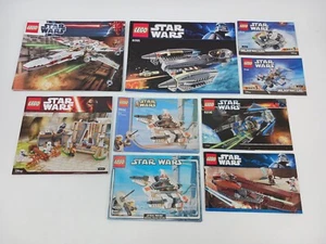 Lot of 9 LEGO Star Wars Manual for 9493 75139 8095 4500 75125 75126 6206 7959 - Picture 1 of 2