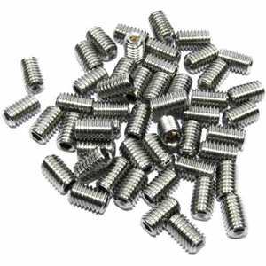 50pcs M6 10mm Grub CNC 3030 4040 Frame Aluminium 3D Printer Silver Flux Workshop - Picture 1 of 2