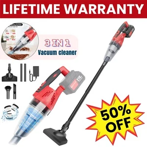 Wireless Handheld Vacuum Cleaner Powerful Suction Rechargeable for Home & Car US - Picture 1 of 16