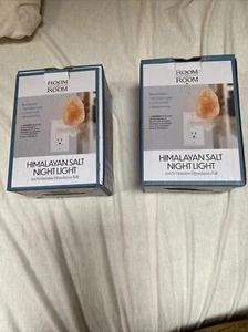 2x Room 2 Room Natural Himalayan Salt Night Light New in the Box - Picture 1 of 1