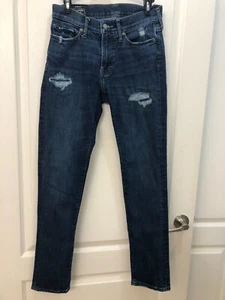 Abercrombie & Fitch Langdon Skinny Distressed Stretch Jeans Herren 28 x 30 - Bild 1 von 6