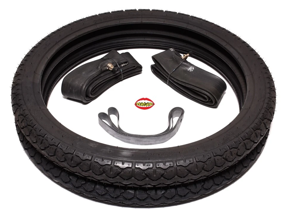 Комплект из 17 шин Honda Hobbit PA50II и PA50I — трубы для шин и ободные полоски - Изображение 1 из 1