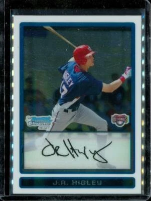 2009 Baseball Card Bowman Chrome Prospect BCP131 JR HIGHLEY Washington Nationals - Image 1 of 2