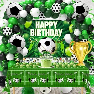 Soccer Party Decorations 122Pcs Soccer Birthday Party Decorations Supplies wi... - Picture 1 of 7