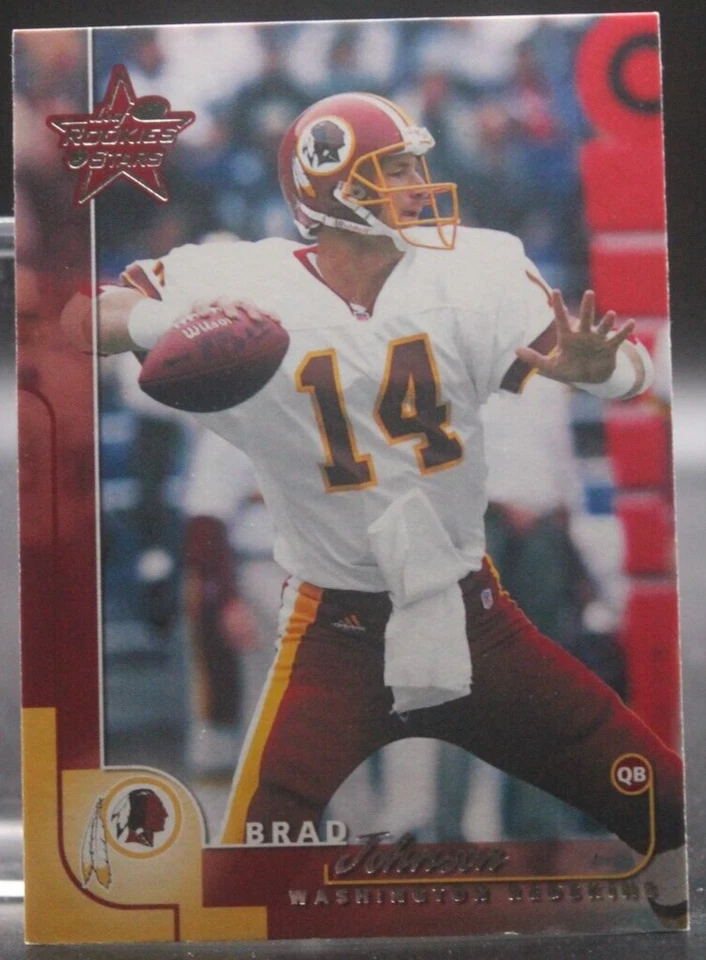 Brad Johnson (Redskins/Florida State) - 2000 Leaf Rookies and Stars #96 - Image 1 of 1