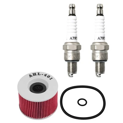 Tune up Kit CR8HSA Spark Plug Oil Filter For Kawasaki Ninja 250 EX250F 1996-2007 Foto 1 de 4