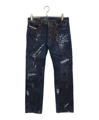 DIESEL                    Denim pants Indigo - Image 1 of 4