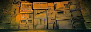 Transformers Vintage 85 G1 Masterpiece Studio Series Dinobot Diorama Backdrop 14 - Picture 1 of 16