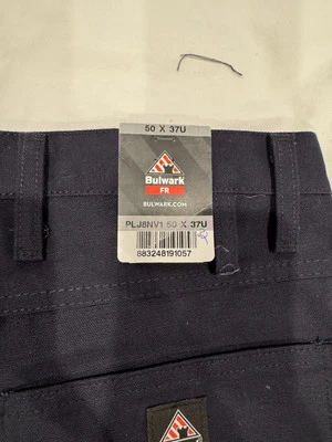Bulwark Midweight FR Dungaree Pants Flame Resistant 50X37 - Image 1 of 4