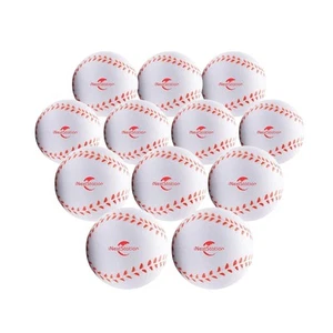 Paquete de 12 pelotas de béisbol de espuma pelotas de béisbol de práctica de 9 pulgadas perimetrales entrenamiento deportivo ba... - Imagen 1 de 7