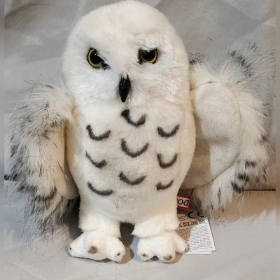 Плюшевая игрушка-животное Douglas Wizard White Snowy Owl 8 дюймов 3841 новая с ценниками - Изображение 1 из 4
