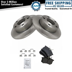 Rear Brake Pad & Rotor Kit Brake Rotor For 2002 Audi A4 Quattro S4 - Picture 1 of 4