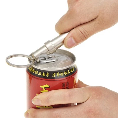 3 In 1 Bottle Opener Keychain Outdoor Portable Mini Wine Beer Can OpenerBDDS - Image 1 of 4