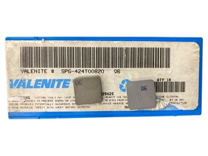 Nuovo (8 pezzi) Valenite SPG 424T00820 grado: inserti in ceramica Q6 - Foto 1 di 1