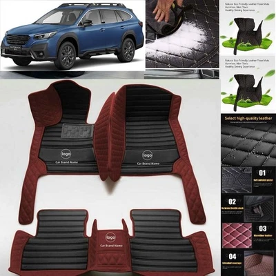 For Subaru Outback Car Floor Mats Floor Liners Car Carpet Guard Customizable Foto 1 de 4