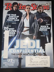 Rolling Stone December 14-28, 2017 Star Wars Jedi Confidential Daisy Ridley - Picture 1 of 2