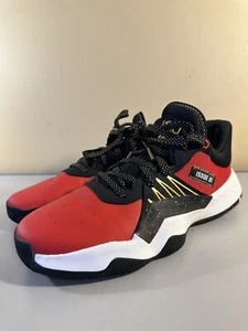 Größe 8,5 - Adidas D.O.N. Ausgabe #1 GCA Black Scarlet Bounce Red *lesen* - Bild 1 von 9