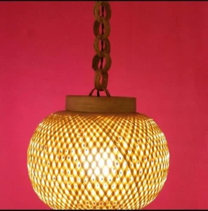 New Attractive Brown Wooden Made Light Lamp For Home - Picture 1 of 3