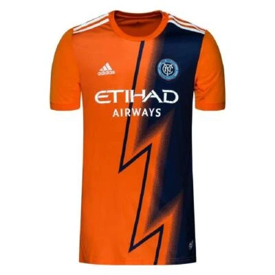 NEW YORK CITY FC Adidas Away Football Shirt 2022-2023 NEW NYCFC Jersey BNIB - Image 1 of 4