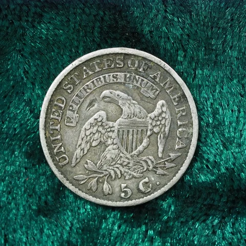 1831 Bust Half Dime - Rare US Coin, Classic Head, Silver, Numismatic Collectible Cover