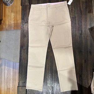 NWT Gap Kids Tan Wicker Skinny Chino Pants 10 Plus New - Picture 1 of 2