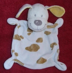 Nicotoy Schmusetuch Hund creme braune Flecken - Bild 1 von 1