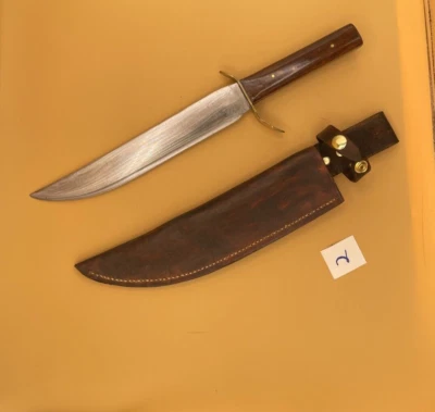 Cuchillo forjado hecho a mano original, acero AR 400, único en su clase Foto 1 de 2