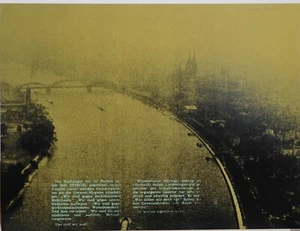 Klaus Staeck / handsigniert / Serigrafie/ 350 Exemplare / von 1971/ Umwelt Köln - Picture 1 of 3