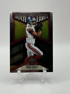 2023 Panini Legacy Under the Lights Saquon Barkley #UL-SBA Silver - Imagen 1 de 3