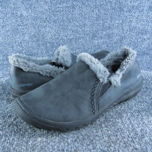 JSport scarpe ciabatte donna pelliccia sintetica grigio sintetico taglia 6,5M usate delicatamente 2025 - Foto 1 di 6