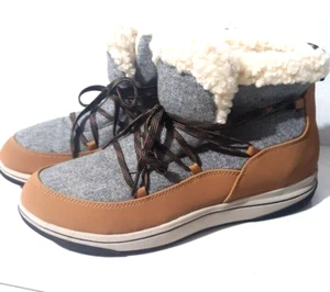 Clarks Cloudsteppers Breeze Glacier Winter Ankle Boots Women's 10M New with Tags - Picture 1 of 11