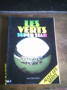 1976 REVUE SAINT ETIENNE LES VERTS SUPER STAR ROCHETEAU LARQUE CURKOVIC - Imagen 1 de 5