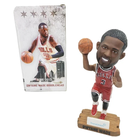 Dwyane Wade Chicago Bulls 2016 2017 Bobblehead SGA NEW BNIB Cover