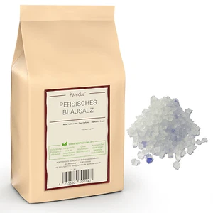 (21,65 EUR/kg) 600g Persisches Blausalz granuliert, blaues Saphirsalz grob