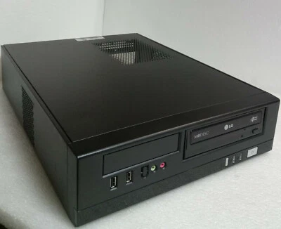 Chenbro PC-71169 - H05 Slim Micro ATX Gehäuse schwarz  Inkl. Netzteil + DVD / RW - Bild 1 von 4