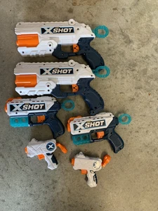 6 X-shot Zuru + Foam Darts As Shown In The Picture - Picture 1 of 2