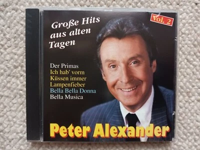 PETER ALEXANDER - GROSSE HITS AUS ALTEN TAGEN Vol. 2 - CD - 12 Tracks - Bild 1 von 2
