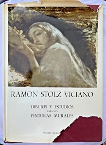 DIBUJOS Y ESTUDIOS PARA SUS PINTURAS MURALES Ramón Stolz Viciano 1962  Spanish - Picture 1 of 6