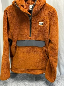 The North Face Men Campshire Pullover Kangaroo Hoodie Fleece Sweaters Brown Med - Bild 1 von 15