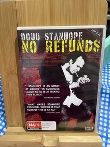 Doug Stanhope No Refunds DVD - Region All Rare - Picture 1 of 2
