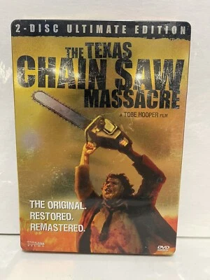 The Texas Chainsaw Massacre 1974 Steelbook Special Edition 2 Disc DVD Region 1 - Image 1 of 3