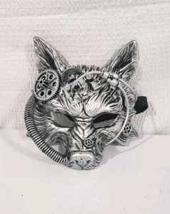 Steampunk Venetian Halloween Wolf Animal Masquerade Mask Adult Cosplay Costume - Picture 1 of 12