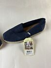 Toms Alpargata Rope Slip On  Mens size 10 Blue Casual Shoes 10008553 New