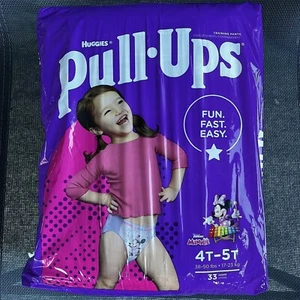 Disney, Minnie Huggies PULL UPS Größe 4T-5T Trainingshose 33 Stück - Bild 1 von 4