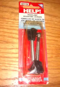 HELP # 42119 HEADLAMP ADJUSTABLE SCREWS FOR GM MODELS NEW - Picture 1 of 1
