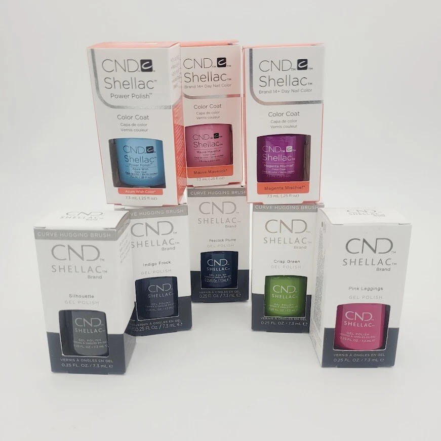 CND Shellac - Farbe wählbar - A-D - Top, Base Coat, DURAFORCE, XPRESS5 - Bild 1 von 1